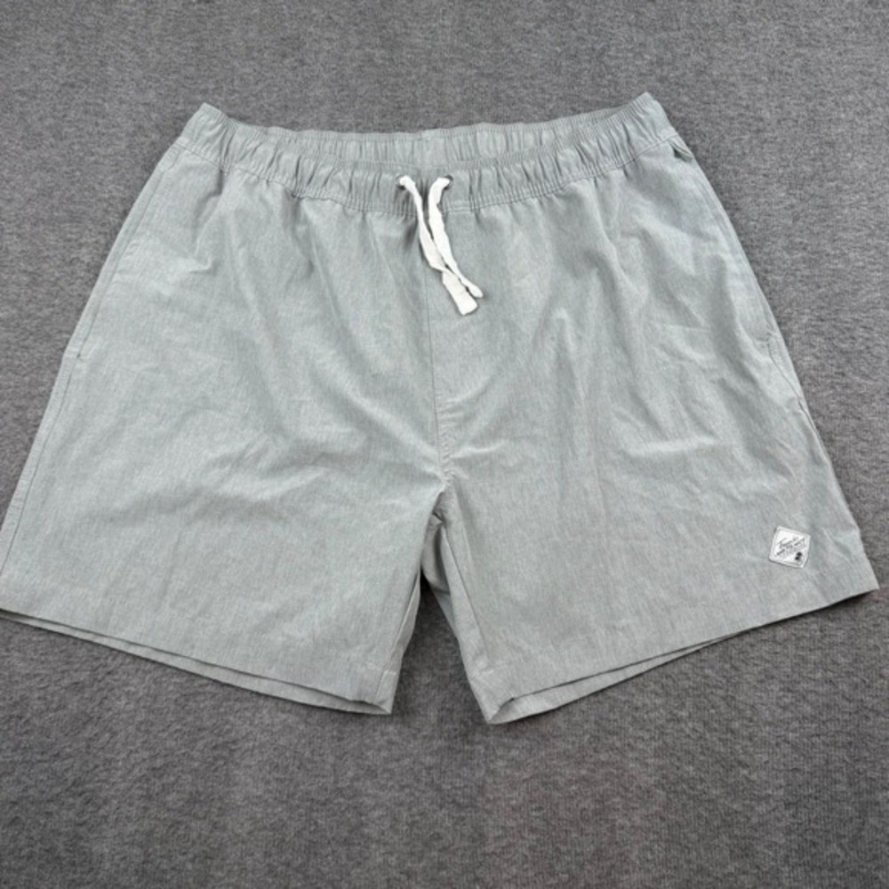 Trunks Surf & Swim‎ Shorts Men's XL Gray Land to Water Hybrid Boardshorts